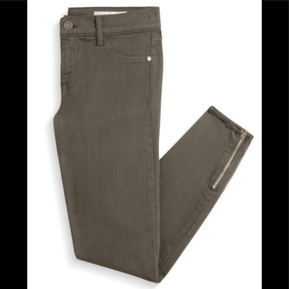 Pistola Jeans. Dark Olive Green